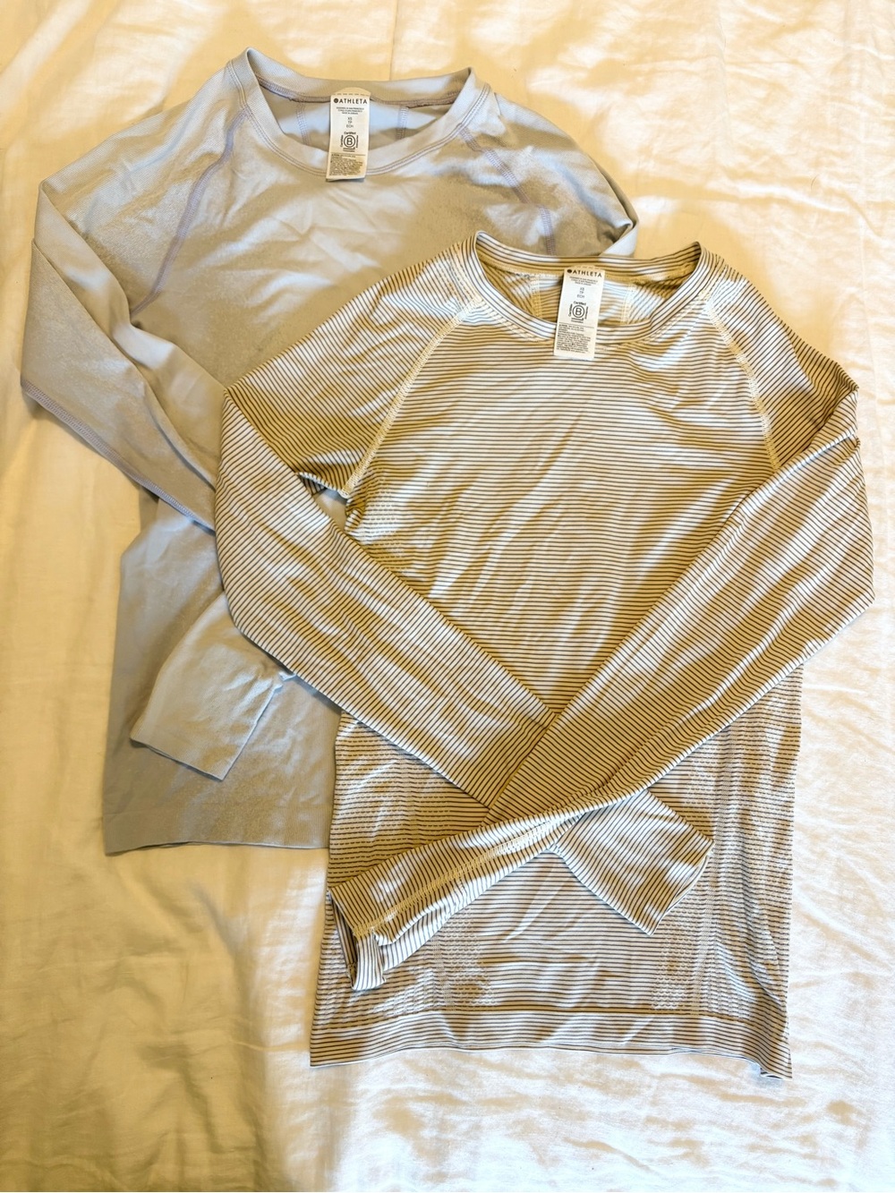 Athleta Momentum Seamless Tops - 2 Pack